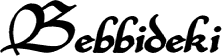 Bebbideki